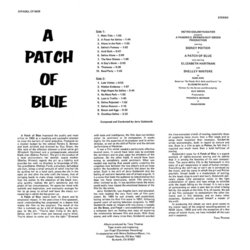 A Patch of Blue Soundtrack (Jerry Goldsmith) - CD Back cover