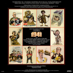 1941 Soundtrack (John Williams) - CD Back cover