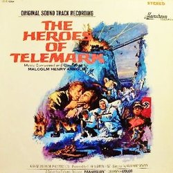 The Heroes of Telemark Soundtrack (Malcolm Arnold) - CD cover