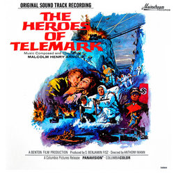 The Heroes of Telemark Soundtrack (Malcolm Arnold) - CD cover