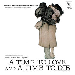 A Time to Love and a Time to Die Soundtrack (Mikls Rzsa) - CD cover