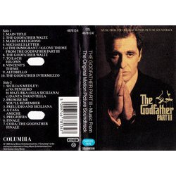 The Godfather: Part III Soundtrack (Carmine Coppola, Nino Rota) - CD cover