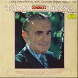 Rozsa Conducts Rozsa Soundtrack (Mikls Rzsa) - CD cover