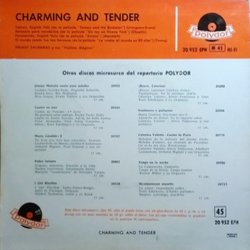 Charming And Tender Soundtrack (Various Artists, Charlie Chaplin, Frank Skinner, Victor Young) - CD Back cover