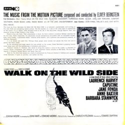 Walk on the Wild Side Soundtrack (Elmer Bernstein) - CD Back cover