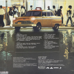 Taxi Driver Soundtrack (Bernard Herrmann) - CD Back cover