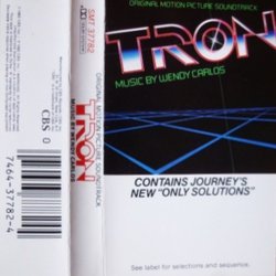 Tron Soundtrack (Wendy Carlos) - CD Back cover