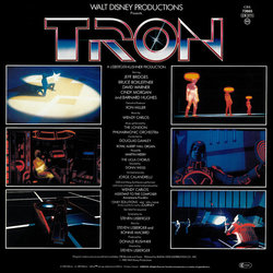 Tron Soundtrack (Wendy Carlos) - CD Back cover