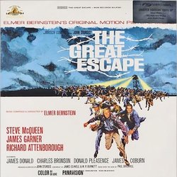 The Great Escape Soundtrack (Elmer Bernstein) - CD cover