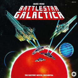 Music From Battlestar Galactica Soundtrack (Stu Phillips) - CD cover