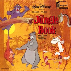 The Jungle Book Soundtrack (Various Artists, George Bruns) - CD cover