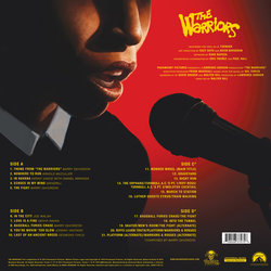 The Warriors Soundtrack (Barry De Vorzon) - CD Back cover