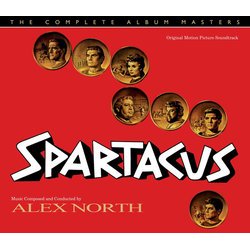 Spartacus Soundtrack (Alex North) - CD cover