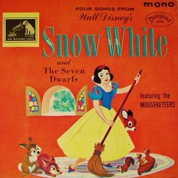 Snow White and the Seven Dwarfs Soundtrack (Frank Churchill, Leigh Harline, Paul J. Smith) - CD cover