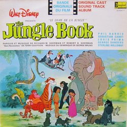 The Jungle Book Soundtrack (George Bruns, Terry Gilkynson, Robert M. Sherman, Richard Sherman) - CD cover