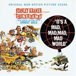 It's a Mad, Mad, Mad, Mad World Soundtrack (Ernest Gold) - CD cover