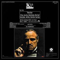 The Godfather Soundtrack (Nino Rota, Carlo Savina) - CD Back cover