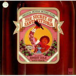 The Secret of Santa Vittoria Soundtrack (Ernest Gold) - CD cover