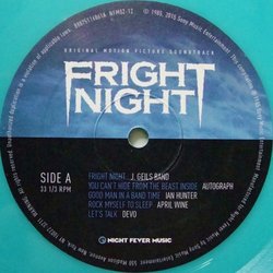 Fright Night Soundtrack (Various Artists, Brad Fiedel) - cd-inlay