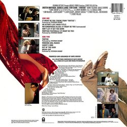 Tootsie Soundtrack (Stephen Bishop, Dave Grusin) - CD Back cover