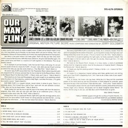 Our Man Flint Soundtrack (Jerry Goldsmith) - CD Back cover