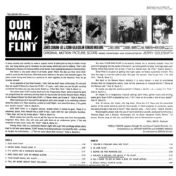 Our Man Flint Soundtrack (Jerry Goldsmith) - CD Back cover