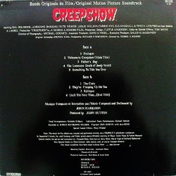 Creepshow Soundtrack (John Harrison) - CD Back cover