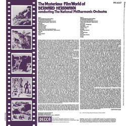 The Mysterious Film World of Bernard Herrmann Soundtrack (Bernard Herrmann) - CD Back cover