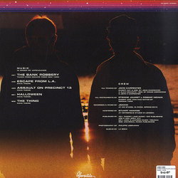 Zombie Zombie Plays John Carpenter Soundtrack (Various Artists, John Carpenter) - CD Back cover