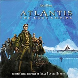 Atlantis: The Lost Empire Soundtrack (James Newton Howard) - CD cover