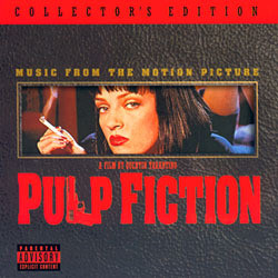 Pulp Fiction Soundtrack (Various Artists) - CD cover