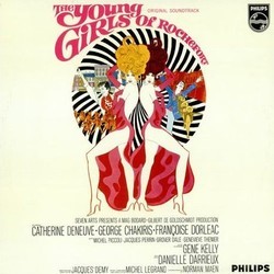 The Young Girls of Rochefort Soundtrack (Michel Legrand) - CD cover