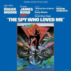 The Spy Who Loved Me Soundtrack (Marvin Hamlisch) - CD cover