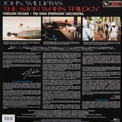 The Star Wars Trilogy Soundtrack (John Williams) - CD Back cover