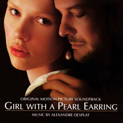 Girl with a Pearl Earring Soundtrack (Alexandre Desplat) - CD cover