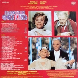 Ginger e Fred Soundtrack (Nicola Piovani) - CD Back cover