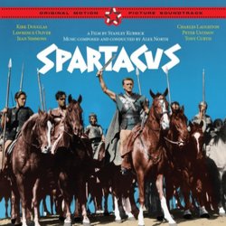 Spartacus Soundtrack (Alex North) - CD cover