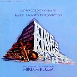 King of Kings Soundtrack (Mikls Rzsa) - CD cover