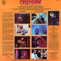 Creepshow Soundtrack (John Harrison) - CD Back cover