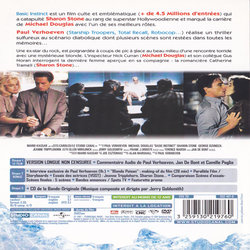 Basic Instinct Soundtrack (Jerry Goldsmith) - cd-inlay