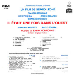 Il tait une fois dans l'Ouest Soundtrack (Ennio Morricone) - CD Back cover