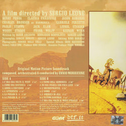 Once Upon A Time In The West Soundtrack (Ennio Morricone) - CD Back cover