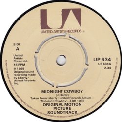 Midnight Cowboy Soundtrack (John Barry) - cd-inlay