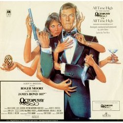 Octopussy Soundtrack (John Barry, Rita Coolidge, Tim Rice) - CD Back cover