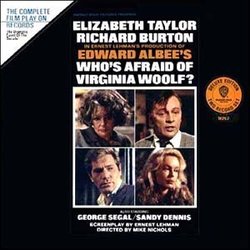 Who's Afraid of Virginia Woolf? Soundtrack (Alex North) - CD cover