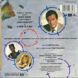 Dangereusement Votre Soundtrack (John Barry, Antony Crowther, Duran Duran) - CD Back cover