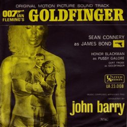 Goldfinger Soundtrack (John Barry) - CD cover