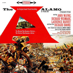 The Alamo Soundtrack (Dimitri Tiomkin) - CD cover