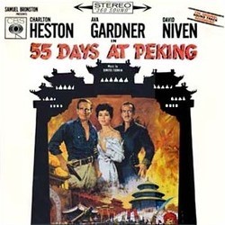 55 Days at Peking Soundtrack (Dimitri Tiomkin) - CD cover