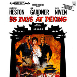 55 Days at Peking Soundtrack (Dimitri Tiomkin) - CD cover